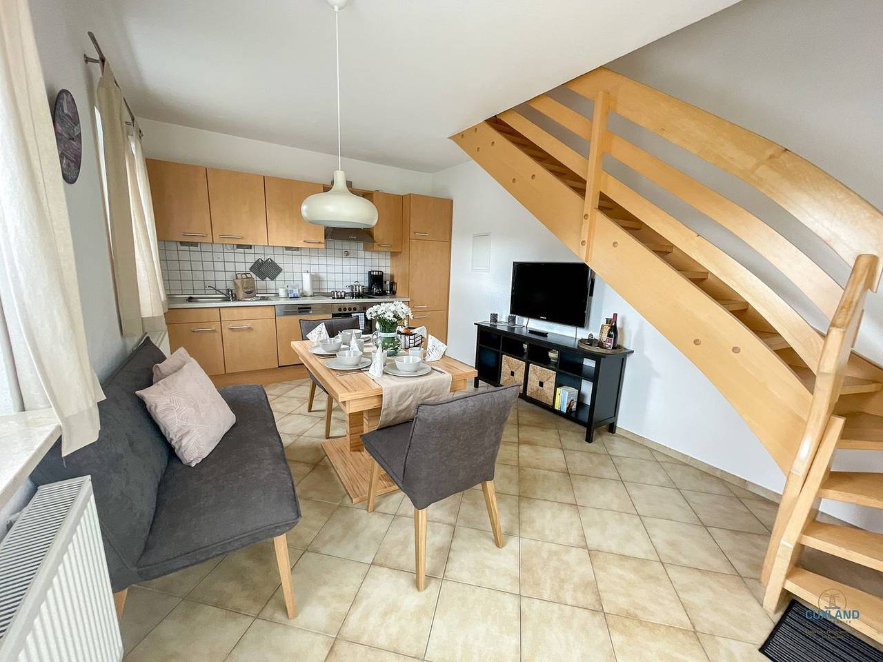 Ganze Wohnung, Residenz Grantz Wohnung 3 - Wohnung über zwei Ebenen in Sahlenburg in Sahlenburg, Cuxhaven
