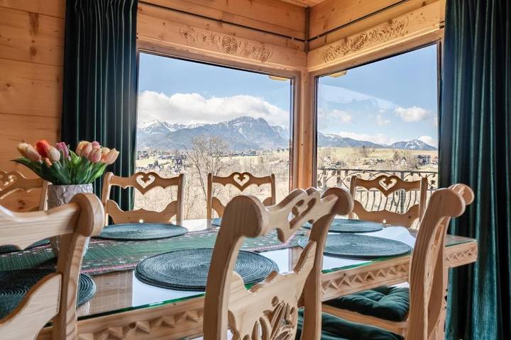 Willa dla 12 osób, z jacuzzi i ogród oraz sauna w Zakopane