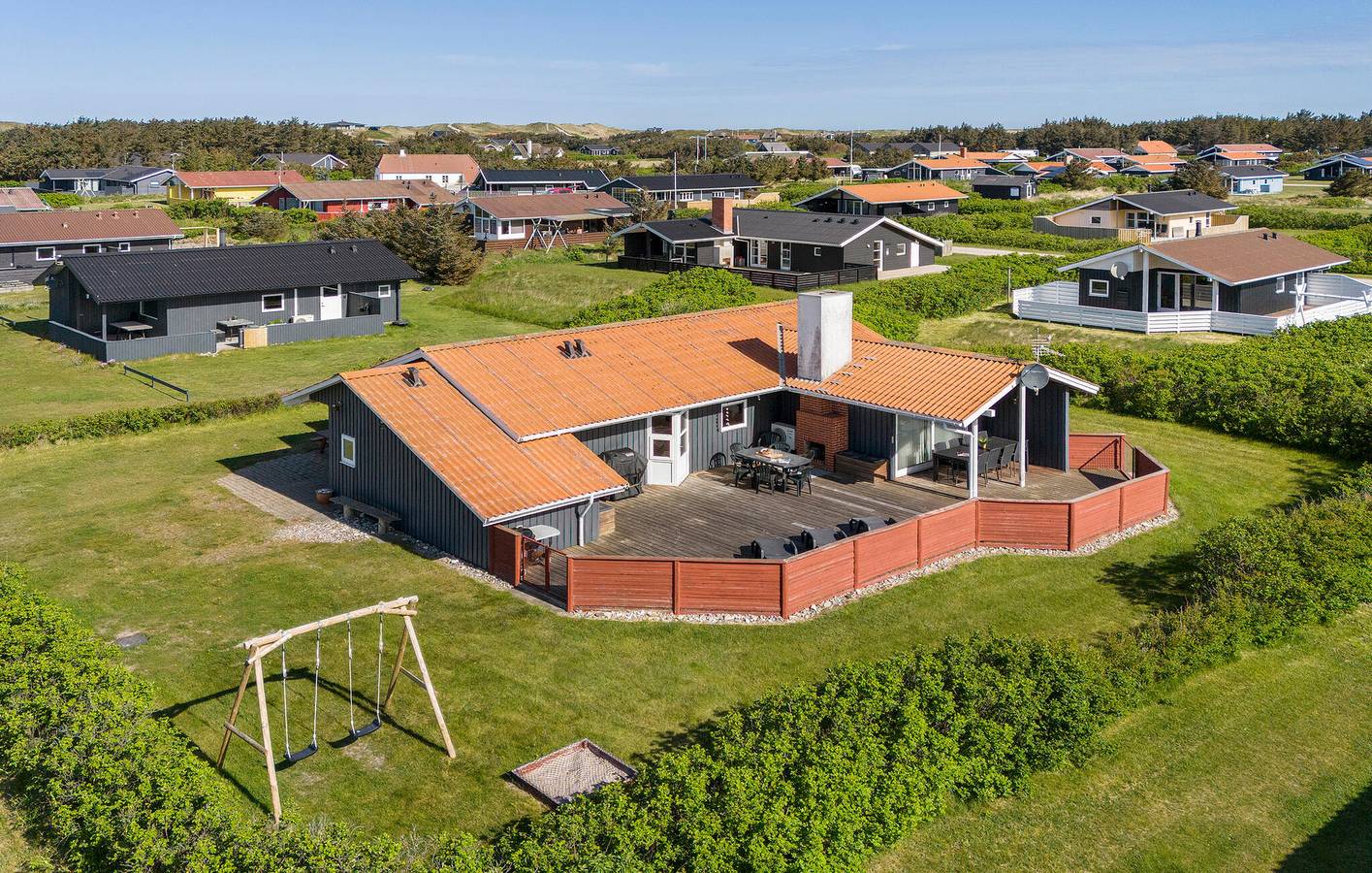 Ferienhaus für 8 Personen mit Sauna in Vejlby Klit, Lemvig und Umgebung