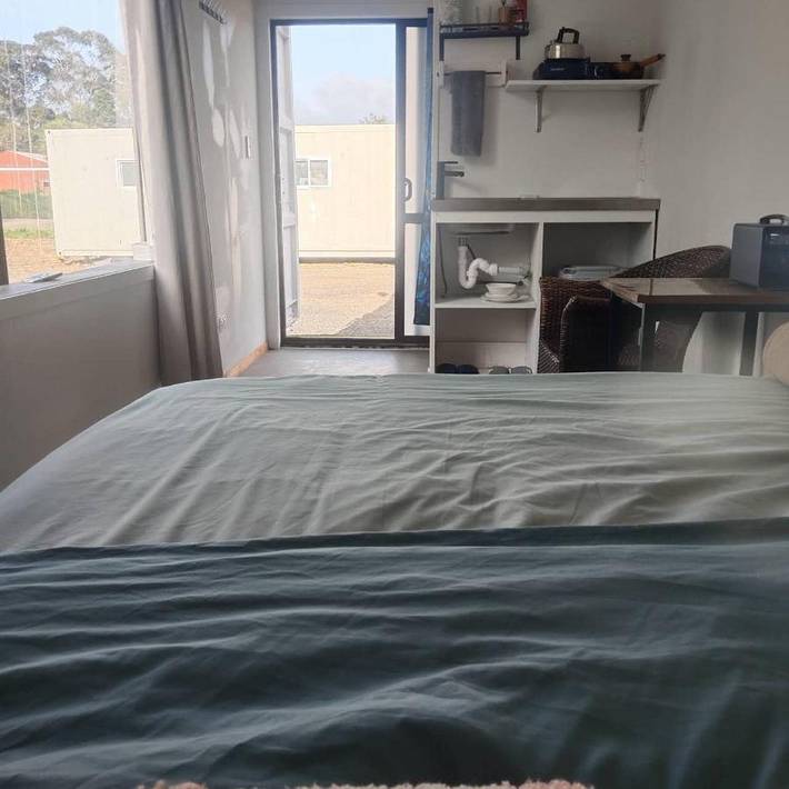 Bungalow für 2 Personen, mit Ausblick und Terrasse sowie Garten in Auckland