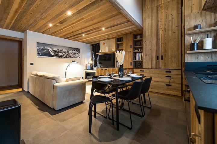Ganze Ferienwohnung, Ferienwohnung für 6 Personen in Saint-Sorlin-d'Arves, Region Saint-Jean-de-Maurienne
