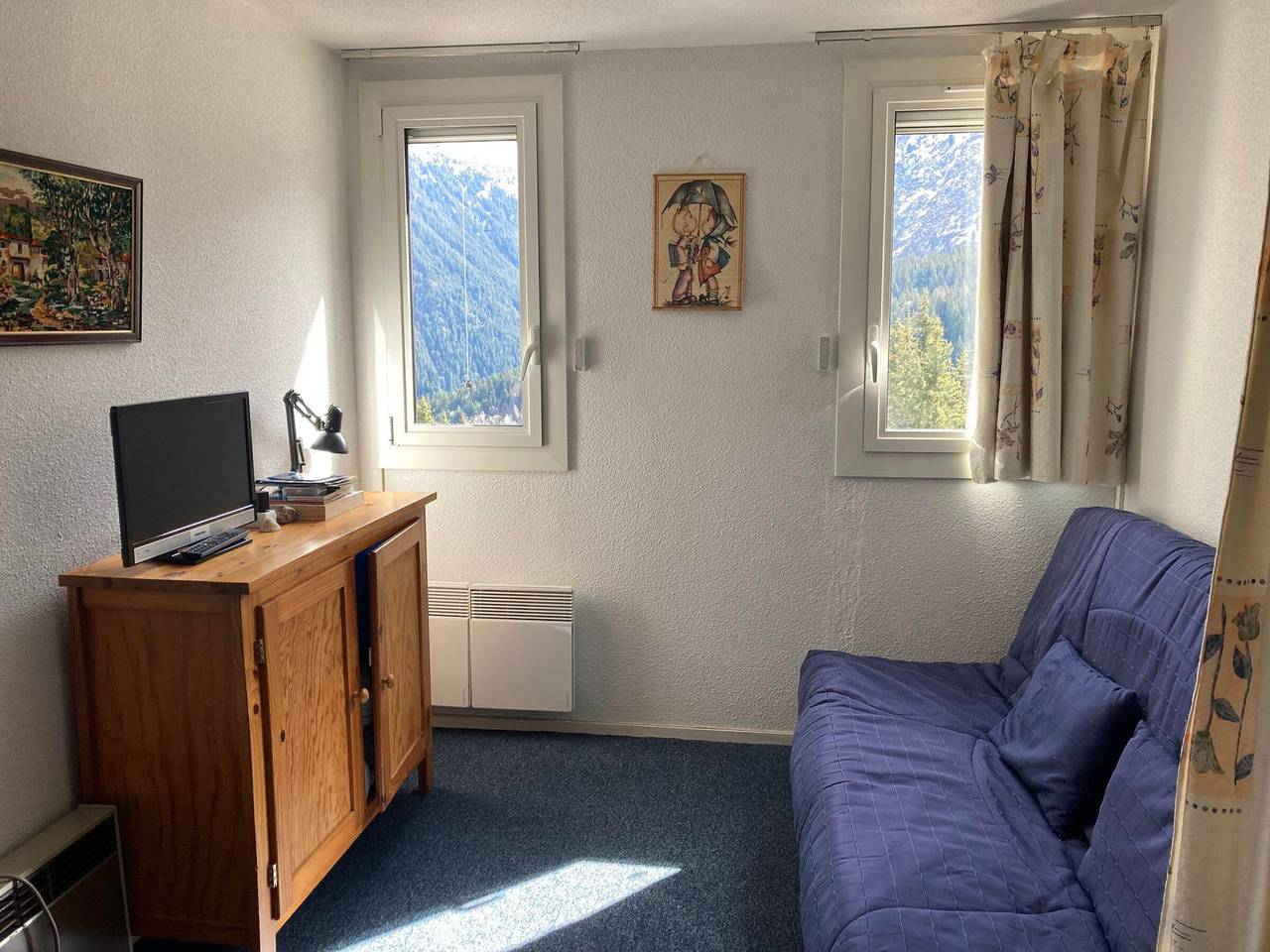 Appartement entier, Studio cosy à 200m des pistes avec cuisine équipée in La Ferrière, Le Pleynet Les Sept Laux
