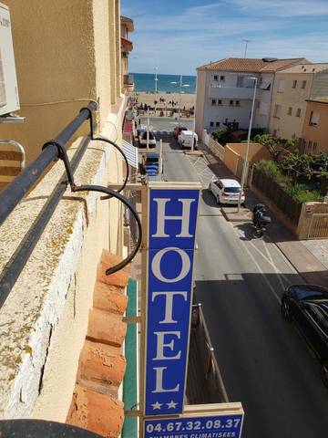 Hôtel pour 2 personnes, avec terrasse dans Plage Centrale (Valras-Plage)