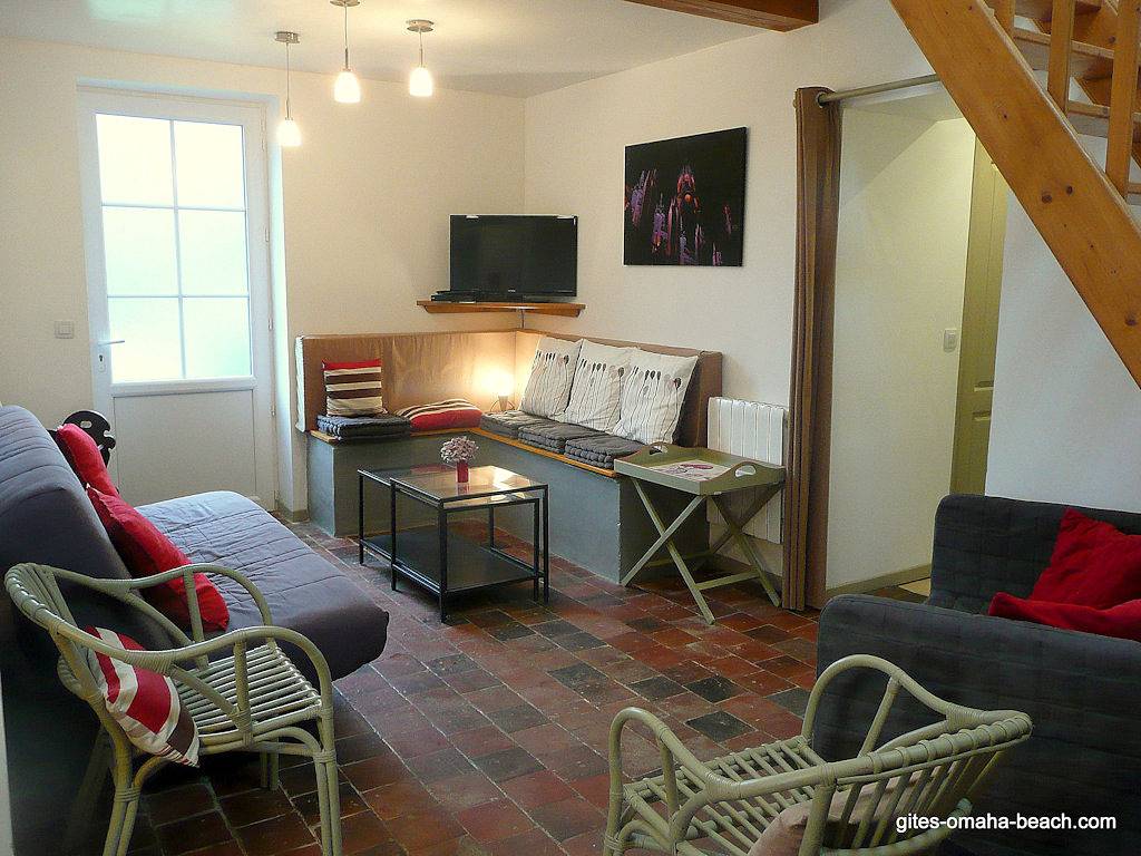 Gîte 8-10 personnes, 3 étoiles, village calme, enfants bienvenus in Mandeville-en-Bessin, Région de Bayeux