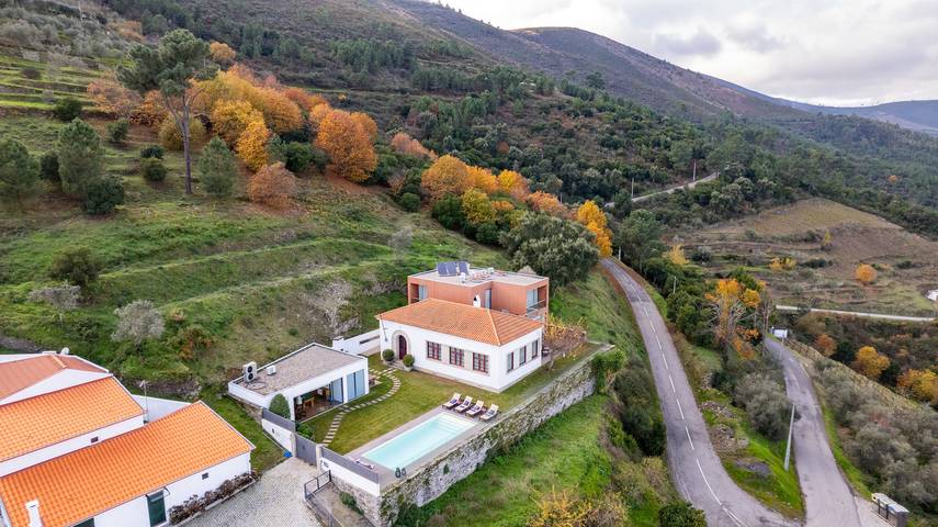 Villa para 11 pessoas, com jardim no Vale do Douro