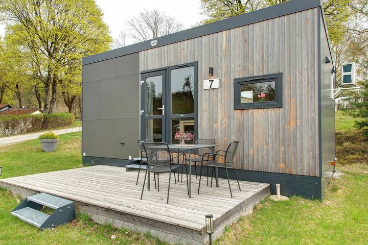 Appartement de vacances entier, Maison de vacances « Tinyhaus 1 » avec vue sur la montagne, Wi-Fi et climatisation in Untergriesbach, Passauer Land