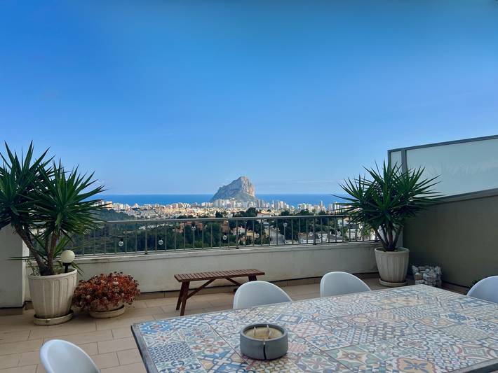 Bungalow para 6 personas, con piscina y terraza en Calpe