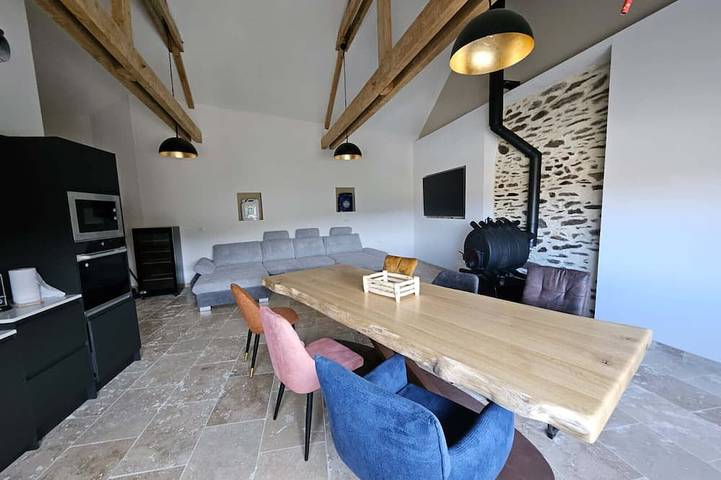 Maison de vacances pour 8 personnes, avec jardin