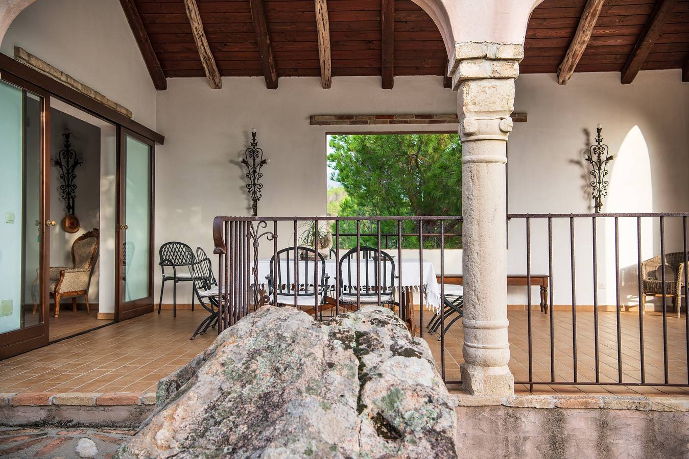 Villa Fiorita – Ruhige Landhausvilla mit Pool und Meerblick in Sardinien in Pula und Umgebung, Cagliari Provinz