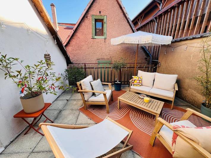 Maison de vacances pour 2 personnes, avec terrasse