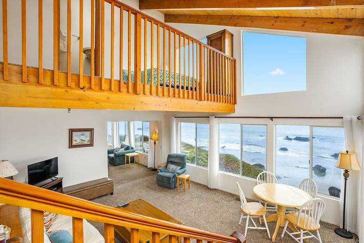 Vacation rental for 8 people, with balcony in Cayucos