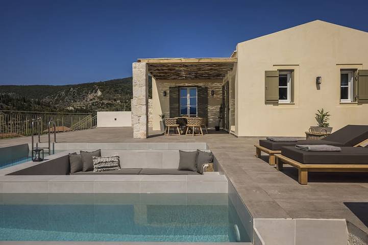 Location de vacances pour 4 personnes, avec Balcon et Jardin dans Άσος