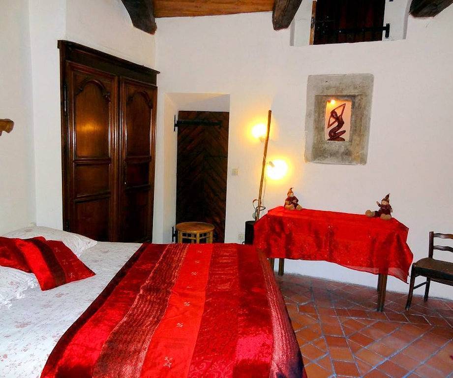 Chambres d'hôtes à la Chastellenie - Chambre du Boudoir in Jasseron, Région de Bourg-en-Bresse