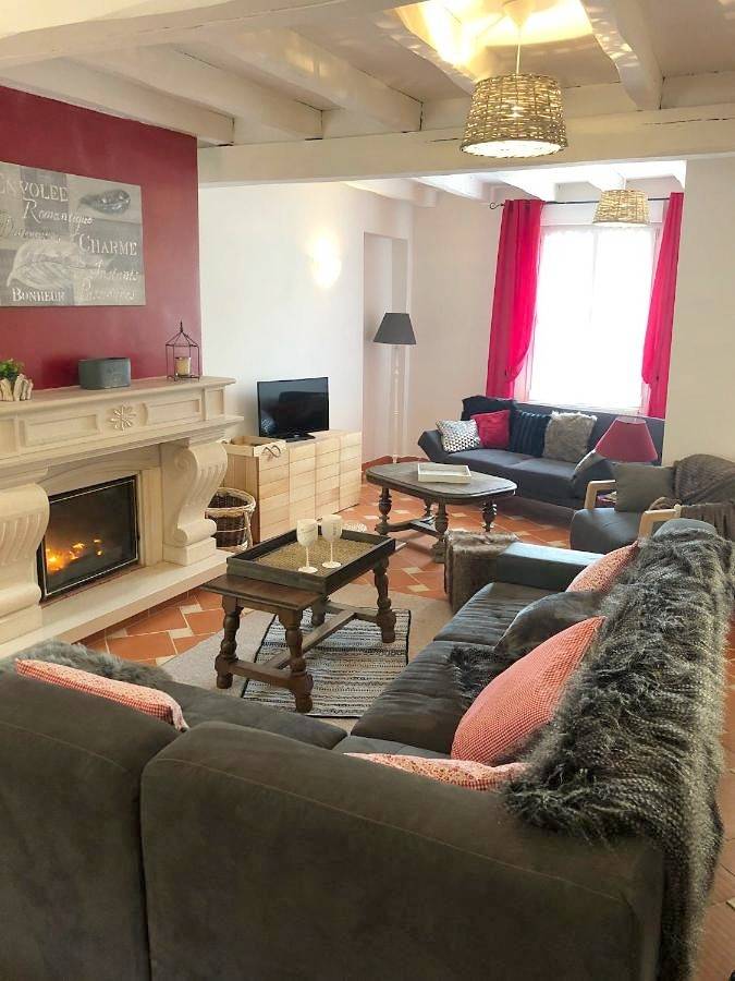 Gîte pour 10 personnes, avec terrasse, animaux acceptés à Pierry - 4