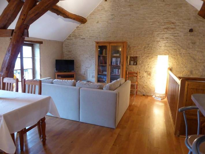Charmantes Ferienhaus mit Kamin und Garten, Hautes Côtes de Nuits in Arcenant, Beaune und Umgebung