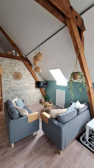 Maison d’hôte pour 8 personnes, avec terrasse et vue dans Gages