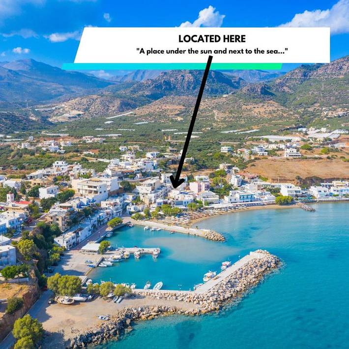 Location de vacances pour 6 personnes, avec terrasse et vue dans Makri Gialos - 3