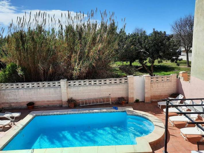 Apartamento de vacaciones para 7 personas, con piscina y jardín - 1