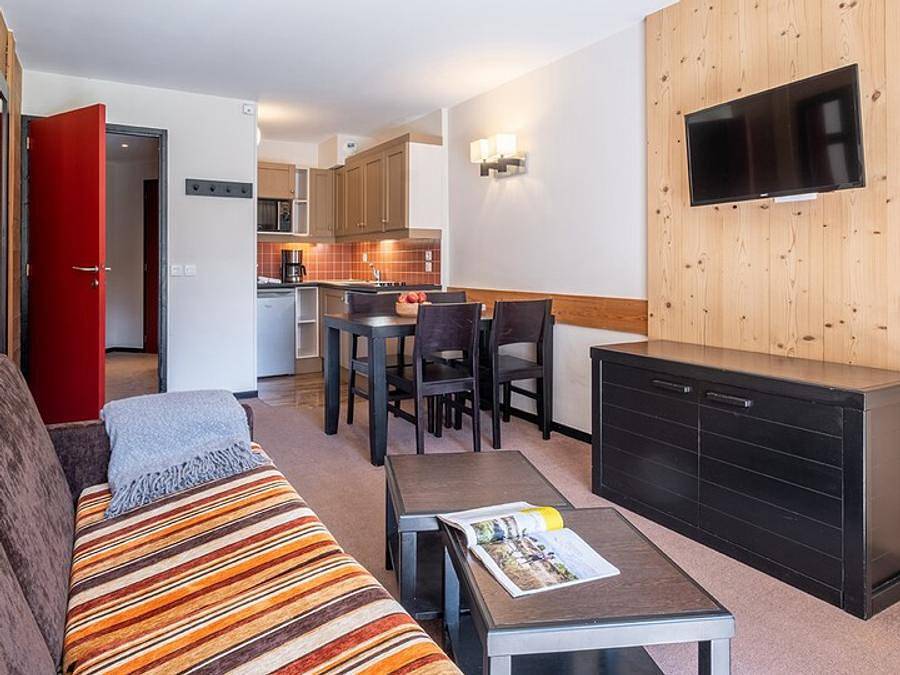 Pierre & Vacances Résidence Le Tikal - Appartement 4 personen - Appartement 4 personen - 1 slaapkamer in Val Thorens, Massif de la Vanoise