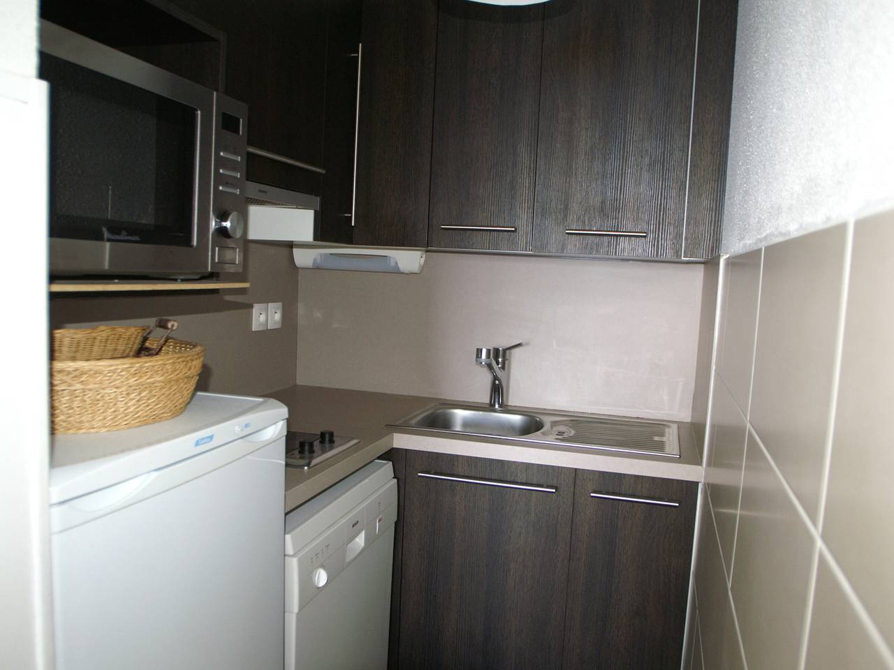 Apartamento entero, Apartamento de 3 piezas al pie de pistas con balcón y cocina americana in Prapoutel, Les Adrets