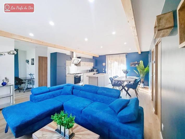 Location de vacances pour 6 personnes, avec piscine et jardin ainsi que jacuzzi et sauna, animaux acceptés à Joncreuil - 4