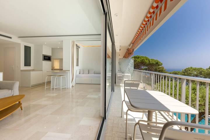 Ferienwohnung für 2 Personen, mit Garten und Pool sowie Balkon in Nizza - 3