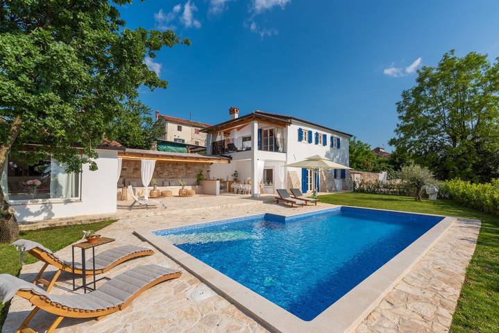 Ferienhaus für 6 Personen, mit Meerblick in Brtonigla