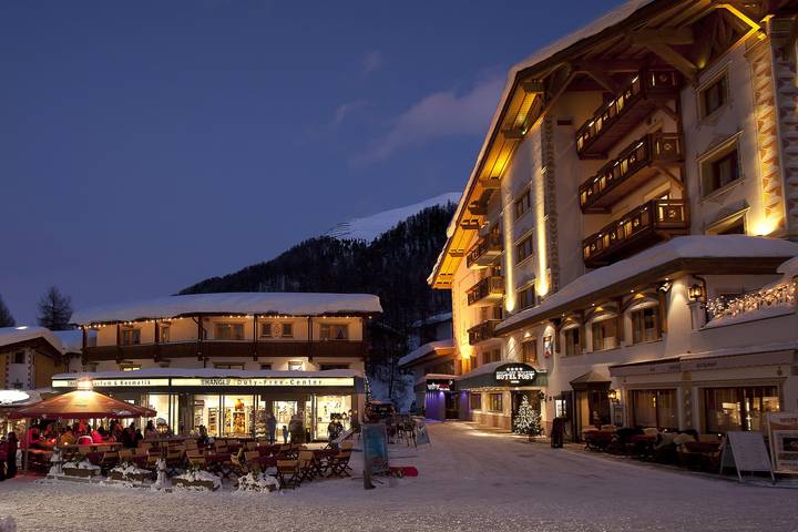Hotel für 2 Personen, mit Sauna und Terrasse sowie Whirlpool, mit Haustier in Samnaun