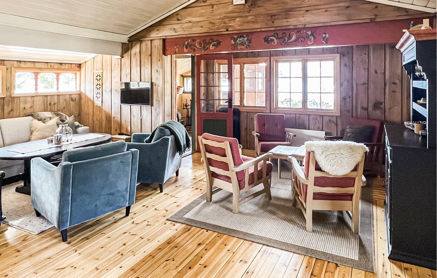 Ferienhaus für 8 Personen mit Sauna in Hjartdal