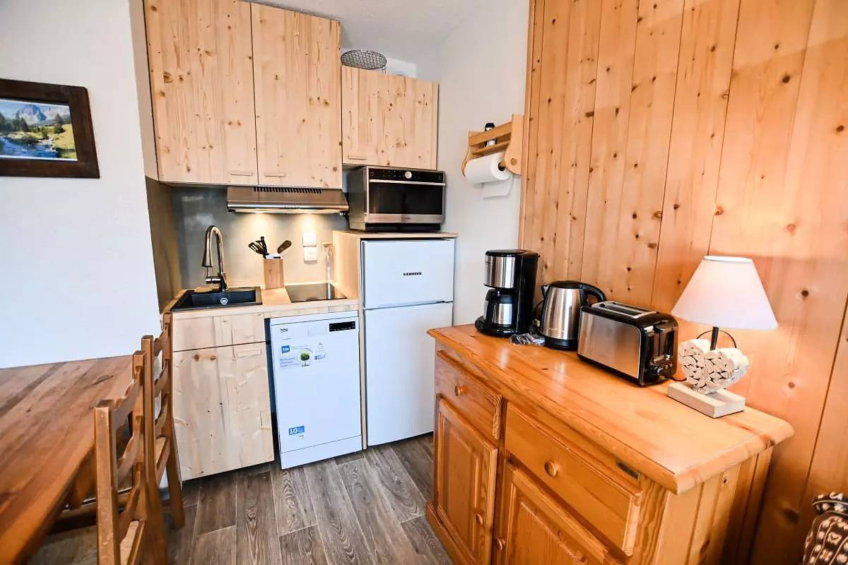 Entire studio, Studio for 4 People in Saint-Gervais-les-Bains, Pays du Mont-Blanc