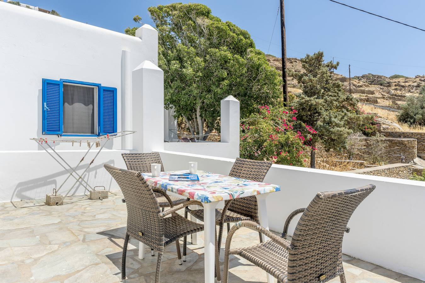 Hel lägenhet, Apartment '8' with Sea View, Wi-Fi and Air Conditioning in Chora (Ios), Ios