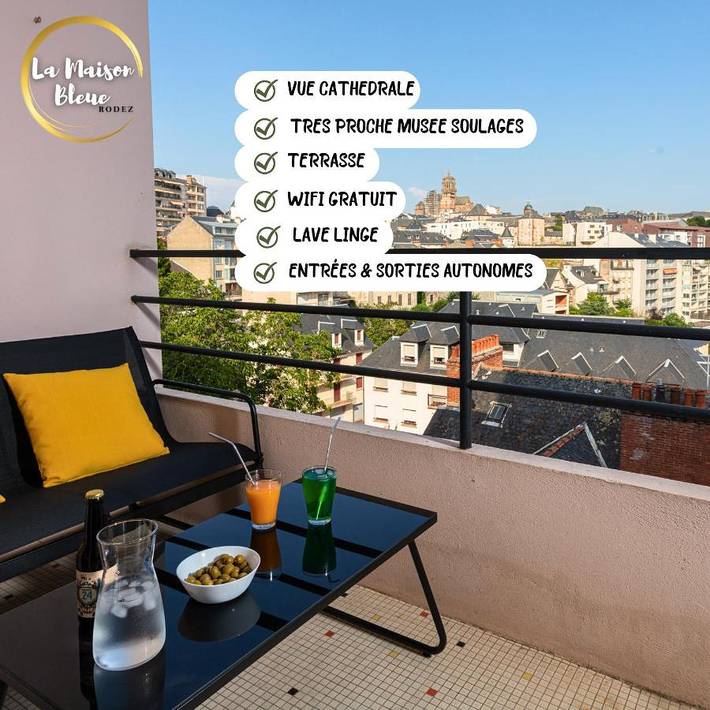 Apartamento de vacaciones para 4 personas, con terraza y vistas, Se admiten mascotas - 1
