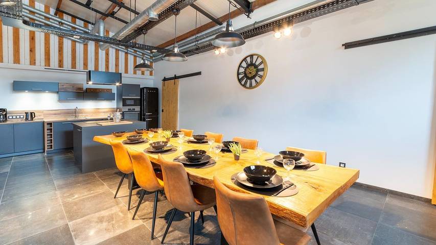 Location de vacances pour 9 personnes, avec piscine ainsi que jardin et sauna à Ohey - 4