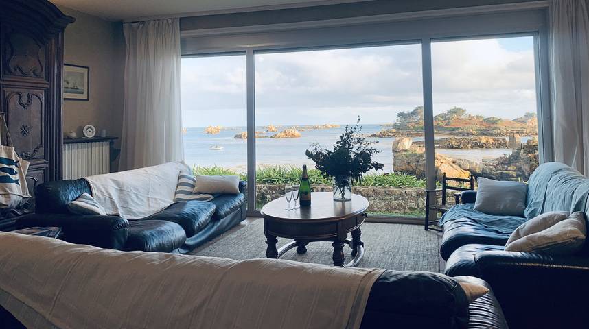 Maison de vacances pour 12 personnes, avec jardin, animaux acceptés à Île-de-Bréhat