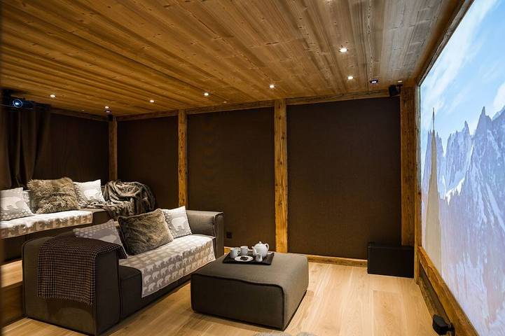 Chalet pour 13 personnes, avec sauna ainsi que jardin et jacuzzi dans Argentière