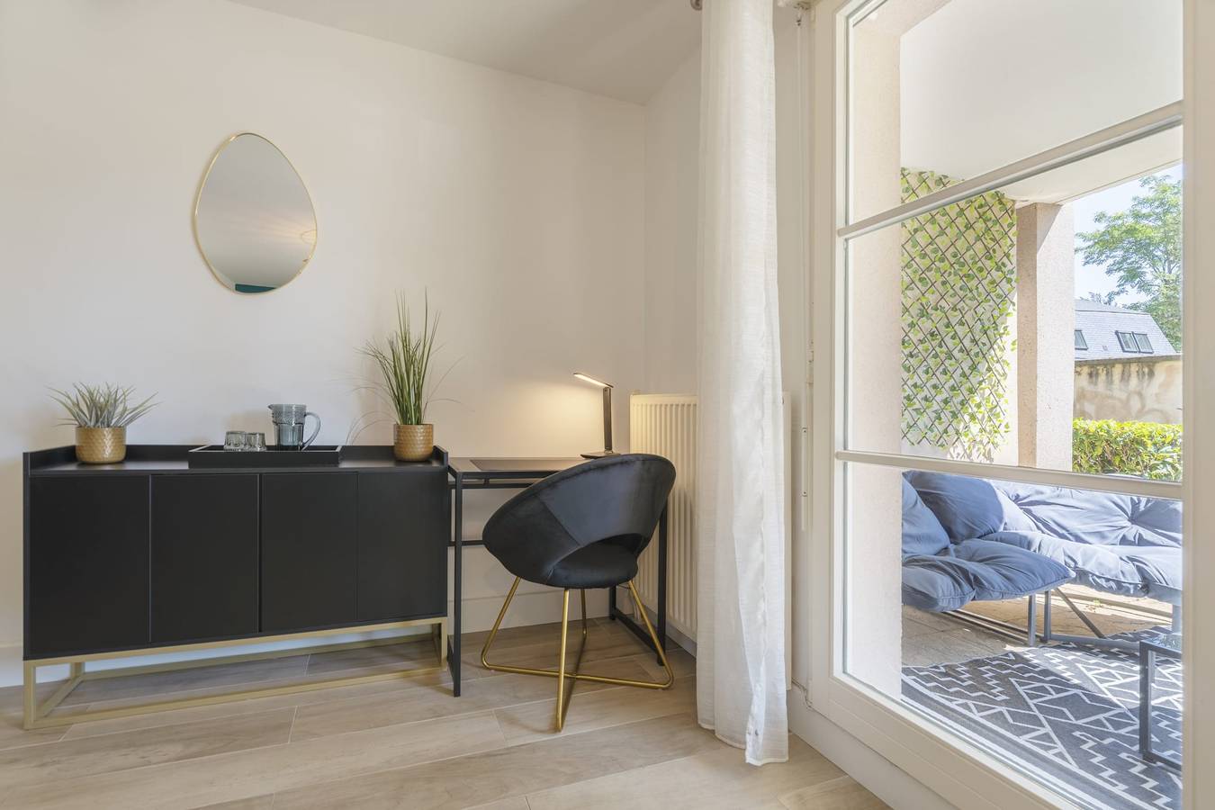 Ganze Wohnung, Ferienwohnung für 2 Personen mit Garten in Metz, Metz Region