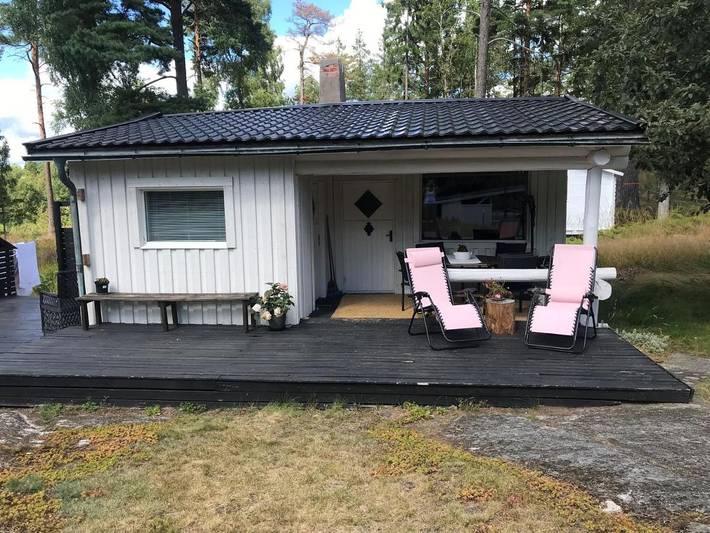 Hus för 3 Personer, med trädgård i Värmdö