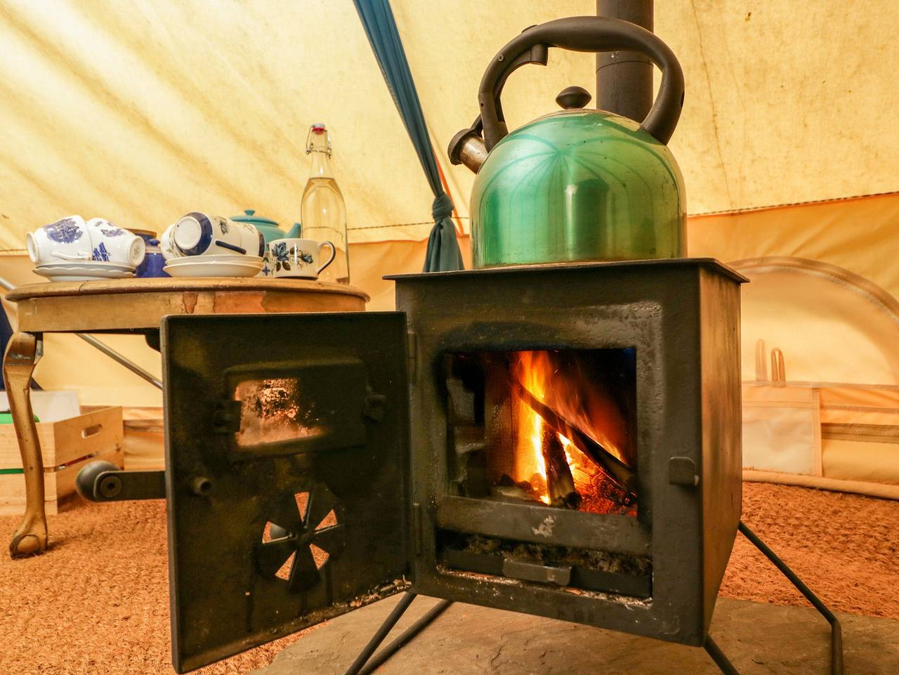 The Moroccan Bell Tent in Hampshire