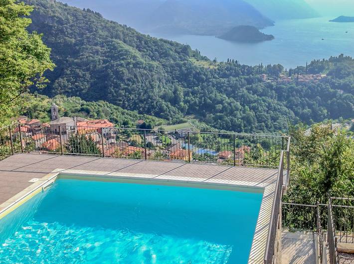 Gîte pour 4 personnes, avec vue sur le lac et jardin dans Perledo - 3