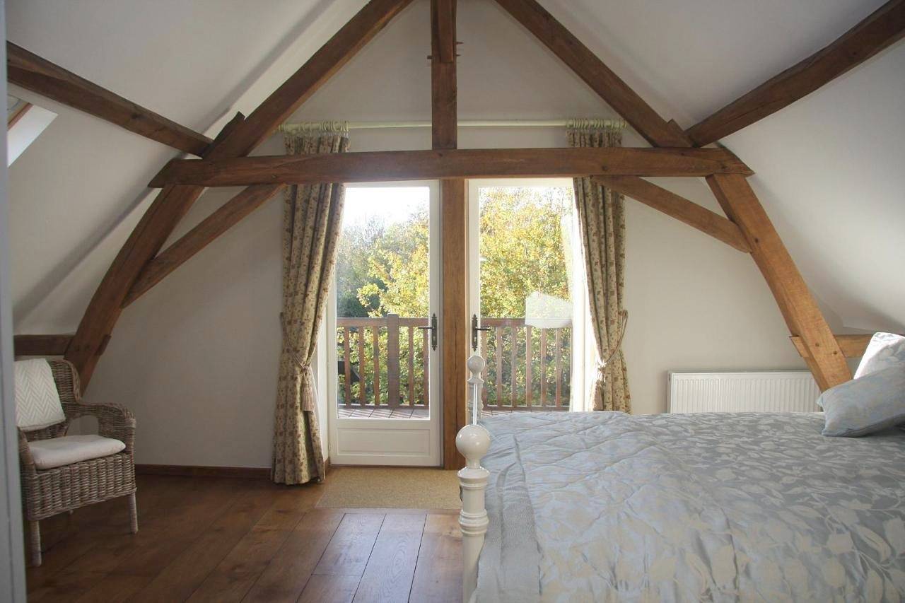Double Room with Garden View in Sainte-Osmane, Sarthe