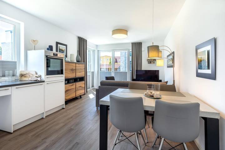 Ferienwohnung für 4 Personen, mit Terrasse und Sauna