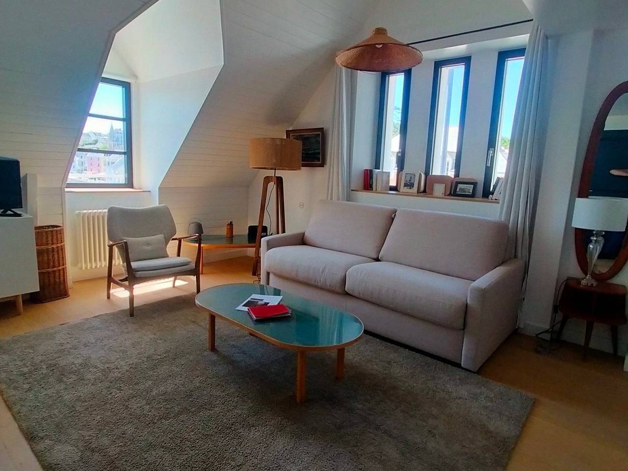 Apartamento entero, Apartamento Cómodo con Vista Panorámica en Sauzon in Sauzon, Côte des Mégalithes