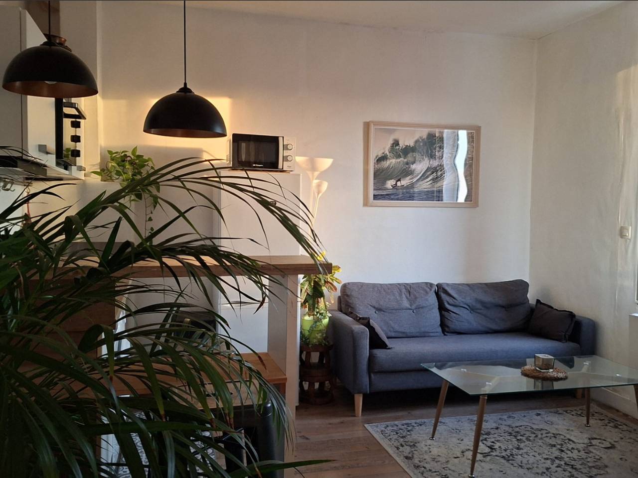 Appartement entier, Charmant T2 avec Vue Mer et Wifi – 5 Min de la Plage in Biarritz, Région de Bayonne