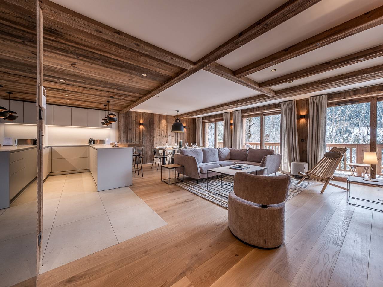 Appartement entier, Appartement de luxe pour 10 pers, terrasses, concierge, Méribel in Méribel, Les Allues