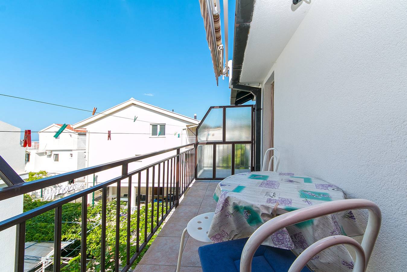 Ganze Wohnung, Studio Appartement mit Balkon und Meerblick Podaca, Makarska As-516-e in Podaca, Makarska Riviera
