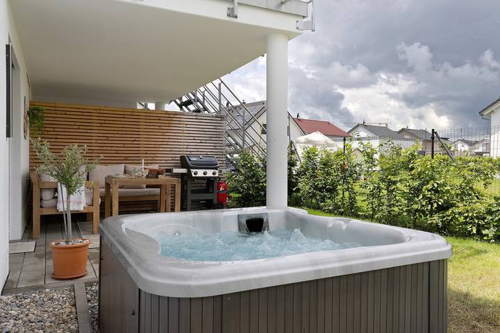 Ferienwohnung für 4 Personen, mit Garten und Whirlpool, mit Haustier - 1