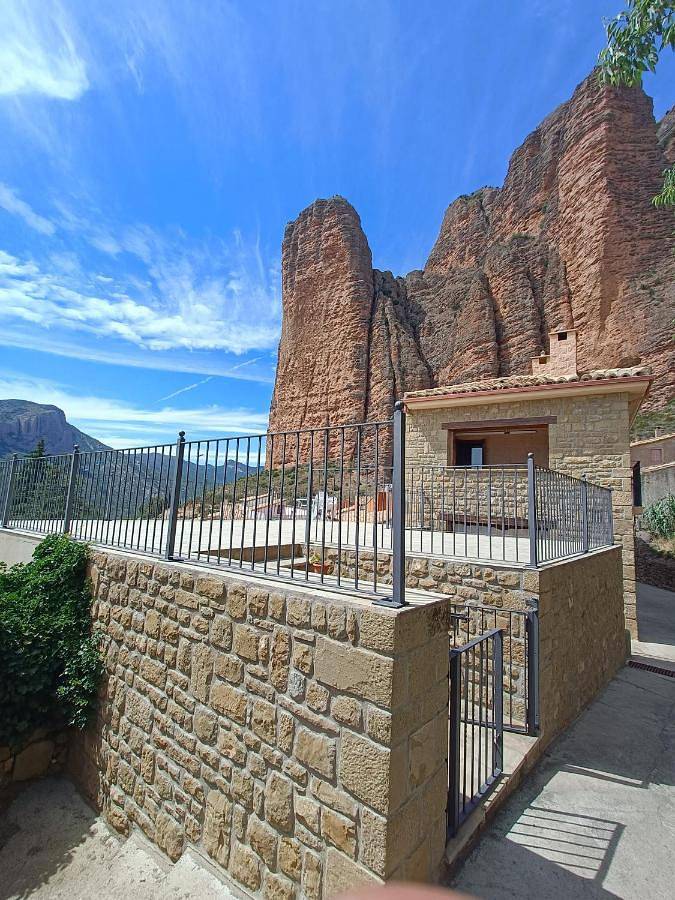 Gîte pour 5 personnes, avec Terrasse dans Riglos