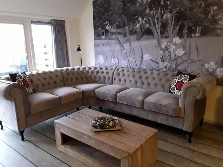 Ferienwohnung für 7 Personen, mit Terrasse und Garten sowie Ausblick