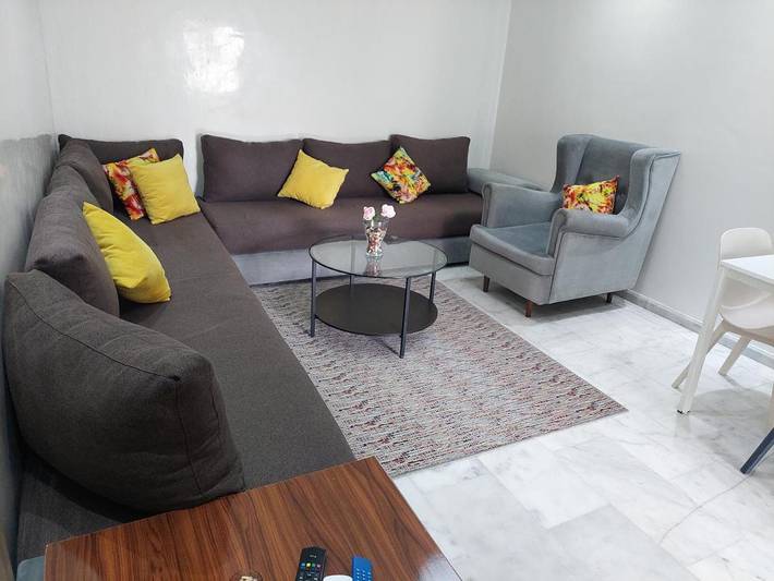 Gîte pour 6 personnes, avec vue ainsi que piscine et jardin, adapté aux familles à Mohammédia - 3