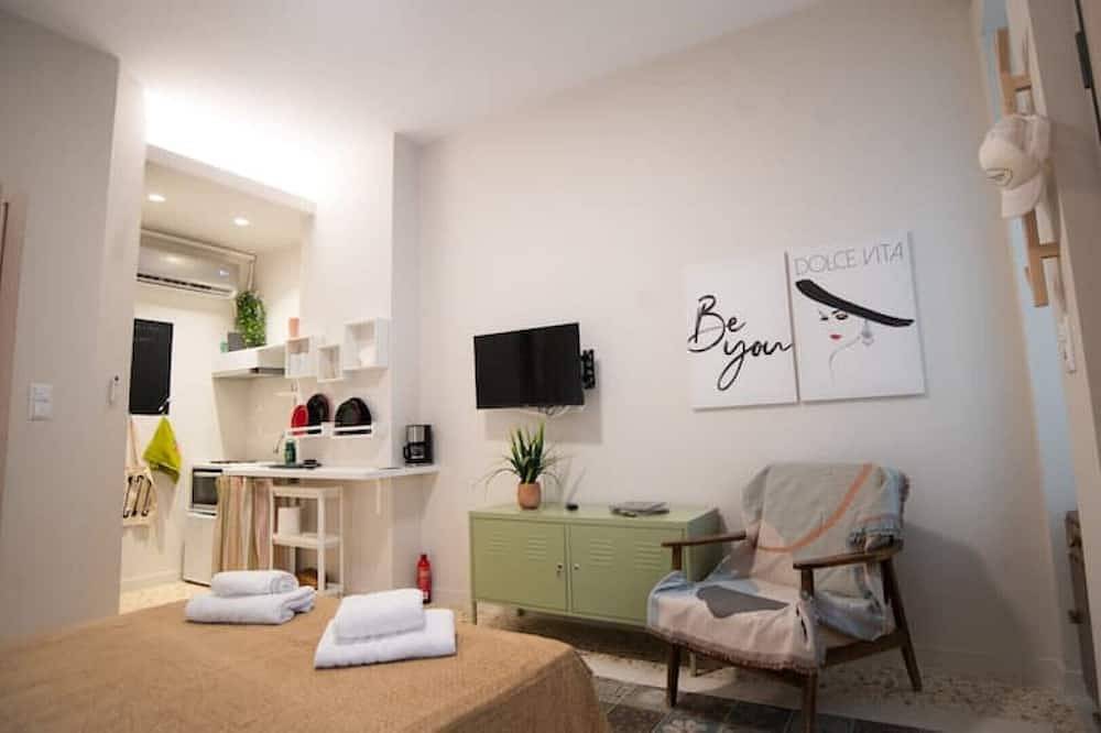 Ganze Wohnung, Chic Skg Seaside Studio walk to Metro by Laonikos / Pet friendly! in Analipsi (Thessaloniki), Thessaloniki und Umgebung